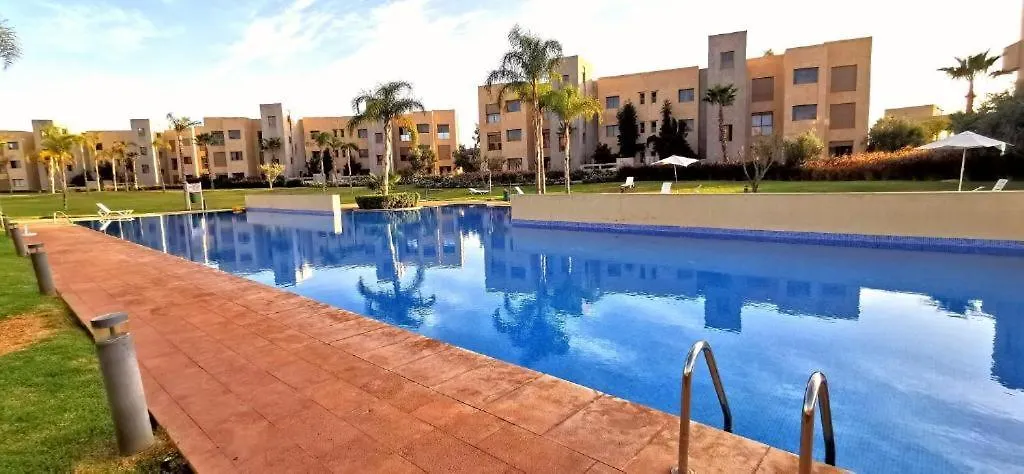 Appartement 2 Chambres Rez-De-Jardin Prestigia Jubaea Marrakesh Lägenhet