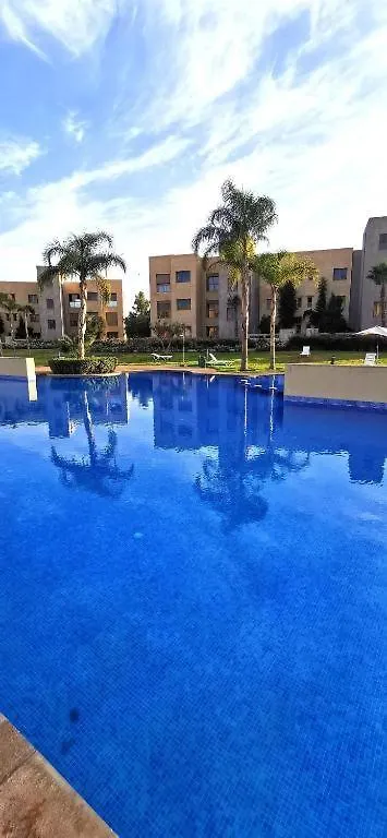 Appartement 2 Chambres Rez-De-Jardin Prestigia Jubaea Marrakesh Lägenhet