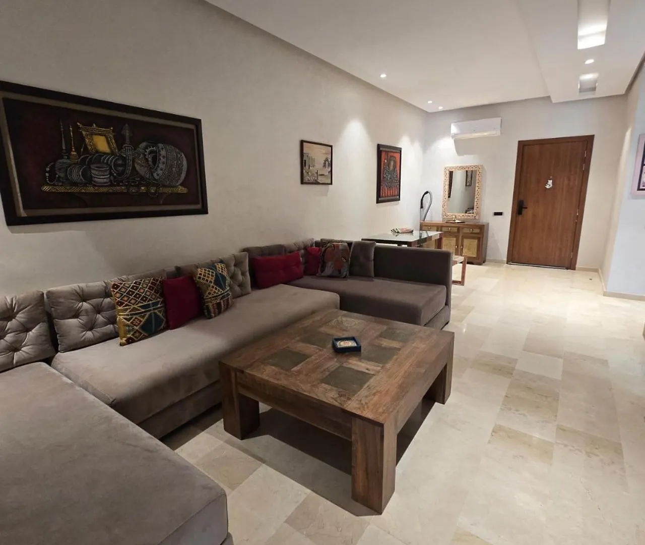 Lägenhet Appartement 2 Chambres Rez-De-Jardin Prestigia Jubaea Marrakesh Marocko